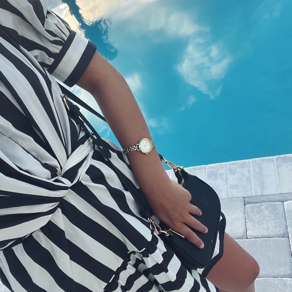 Farm Rio Striped Dress - Picture 3 of 4